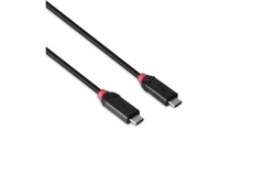 LINDY 2m USB4 240W Typ C Kabel, Black Line