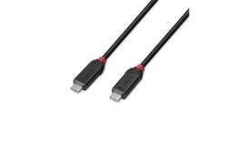 LINDY 2m USB4 240W Typ C Kabel, Black Line
