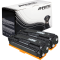 2 Ampertec Toner ersetzt HP CE320AD 128A Doppelpack schwarz