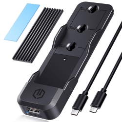 GRAUGEAR Docking Station für M.2 SSD NVMe/NGFF,...