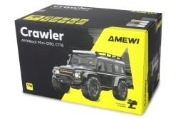 Amewi RC Crawler Mini-D90 AMXRock 4WD 1:16 RTR schwarz