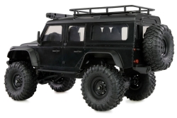 Amewi RC Crawler Mini-D90 AMXRock 4WD 1:16 RTR schwarz