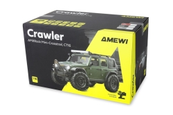 Amewi RC Crawler Mini-Crosstrailer AMXRock 4WD 1:16 RTR grün