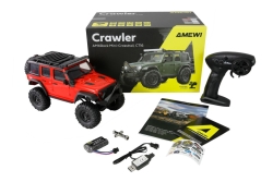 Amewi RC Crawler Mini-Crosstrailer AMXRock 4WD 1:16 RTR rot