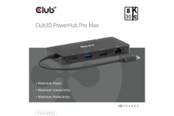 Club3D USB-C 9in1-HUB >2xHDMI/2xUSB/USB-C/LAN 4K60Hz PD100W retail