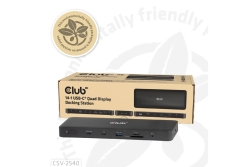 Club3D USB-C 14in1-Dock>2xDP2.1/2xHDMI/3xUSB-C 4K60Hz PD100W retail