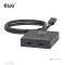 Club3D USB-C Switch 2<->1 10Gbps + 100W PD St/Bu retail