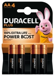 Duracell Batterie Plus - AA (MN1500/LR6) Boost K4 4St.