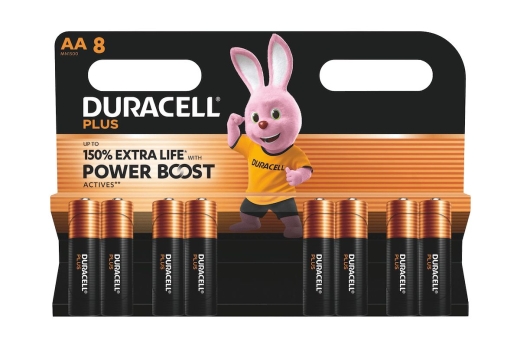 Duracell Batterie Plus - AA (MN1500/LR6) BOOST K8 8St.