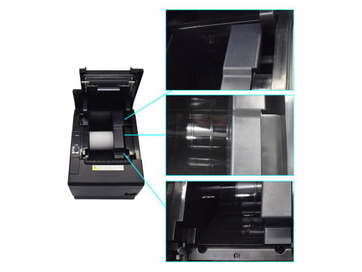 Equip Thermodrucker 58/80mm USB/Bluetooth/WiFi/+ schwarz