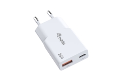 Equip Ladegerät 2Port USB-C PD3.0/USB-A GaN Slim 20W...