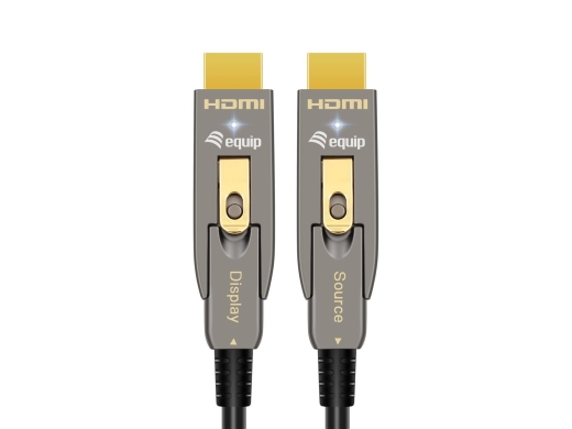 Equip HDMI HS Ethernet 2.0 D/A D-AOC 4K/60Hz 30.00m grau