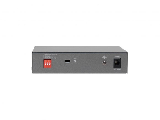 LevelOne PoE+Switch 3xGE PoE/1xHi-PoE 60W unmanaged Plastik