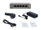 LevelOne PoE+Switch 3xGE PoE/1xHi-PoE 60W unmanaged Plastik