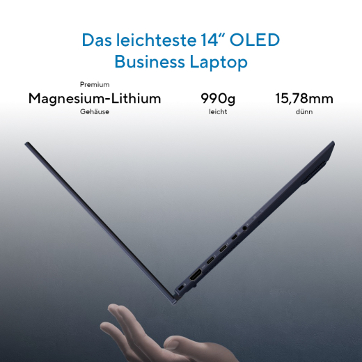ASUS ExpertBook B9 14 C7-150U 16/512 B9403CVAR-PP1735X W11P