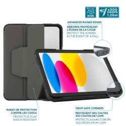 Mobilis Ultra Rugged Case iPad 11 2025 iPad 10.9 Grey
