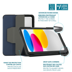 Mobilis Ultra Rugged Case iPad 11 2025 iPad 10.9 Blue