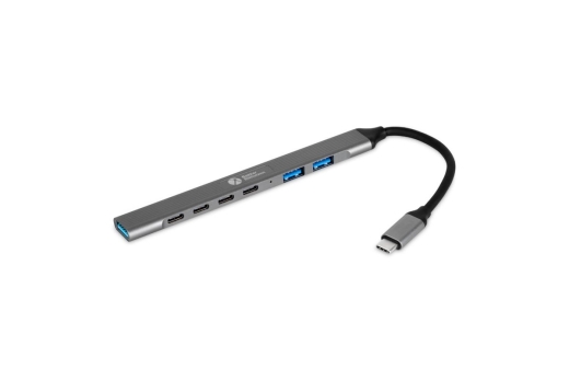 BakkerElkhuizen USB-C Hub 7-in-1 (3A+4C) retail