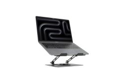 Mobilis Ergonomic Laptop Stand with 360° rotating base