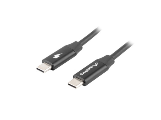 LANBERG USB-C M/M USB2 Kabel 0,5m QUICK CHARGE 4.0 schwarz