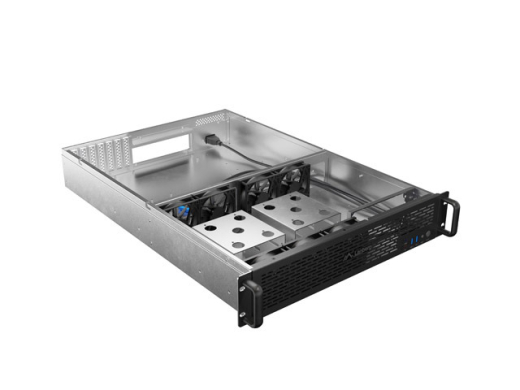 LANBERG 19 Server Gehäuse Rackmount E-ATX 650/12 2U sw