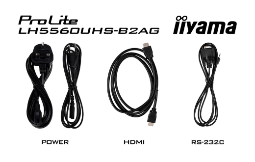 IIYAMA 139.0cm(55) LH5560UHS-B2AG 16:9 3xHDMI+2xUSB VA (Speditionsversand)