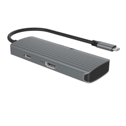 Dockingstation IcyBox 6 in 1 1xHDMI 4K60Hz, 4x USB-A