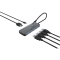Dockingstation IcyBox 6 in 1 1xHDMI 4K60Hz, 4x USB-A