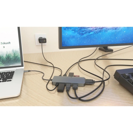 Dockingstation IcyBox PD 10 in 1 1xHDMI 1xVGA USB-C