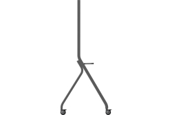 IIYAMA CART for 55-86 Display MD-CART02-S1 Rollwagen 100kg (Speditionsversand)