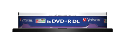 DVD+R Verbatim 8,5GB 10pcs Pack double 8x Spindel retail