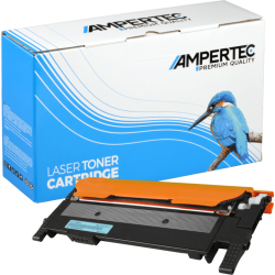Ampertec Toner ersetzt HP CLT-C406S/ELS ST984A cyan