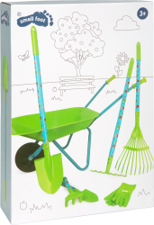 Großes Gartenset mit Schubkarre