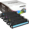 4 Ampertec Toner ersetzt HP CF210X+11A-13A 131X 131A Multipack KCMY