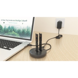 Docking- & Klonstation IcyBox 2x M.2 NVMe SSD