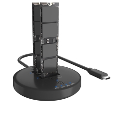 Docking- & Klonstation IcyBox 2x M.2 NVMe SSD