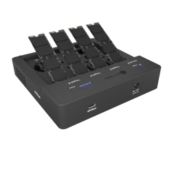 4 fach Clone und DockingStation IcyBox für M.2 NVME SSDs
