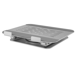 Notebookhalter IcyBox rotierend höhenverstellbar Aluminium