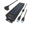 Hub 18+2 Port USB IcyBox 18x USB-A Daten Port