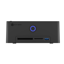 Docking- & Klonstation IcyBox HDD mit Kartenleser