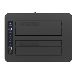 Docking- & Klonstation IcyBox HDD mit Kartenleser