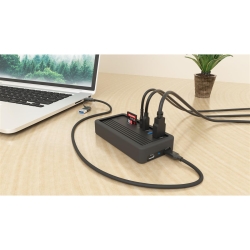 Dockingstation IcyBox 10 in 1 Slot f. M.2 NVME SSD