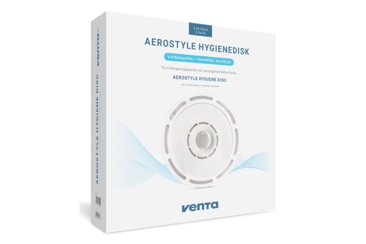 Venta Hygienedisk AeroStyle entkalkt reinigt hygienisch 2er