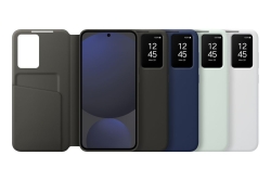 Samsung Smartphone Smart View Wallet Case Black for S24 FE