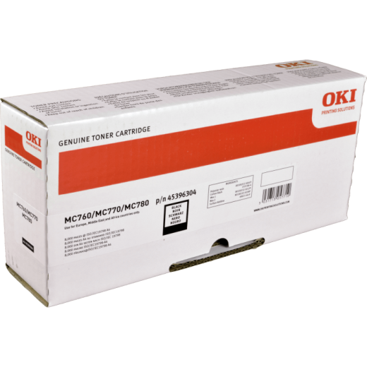 Oki Toner 45396304 schwarz