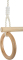 Trapez mit Turnringen aus Holz