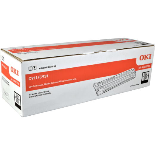 Oki Trommel 45103716 schwarz