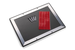 DURABLE Klapprahmen Aluminium A4 schwarz