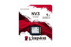 SSD 1TB Kingston M.2 PCI-E NVMe Gen4 NV3 2230 retail