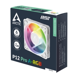 ARCTIC Lüfter 120*120*25 P12 Pro A-RGB (White)
